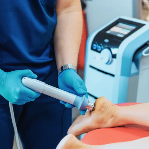 Ondas de choque para fascitis plantar